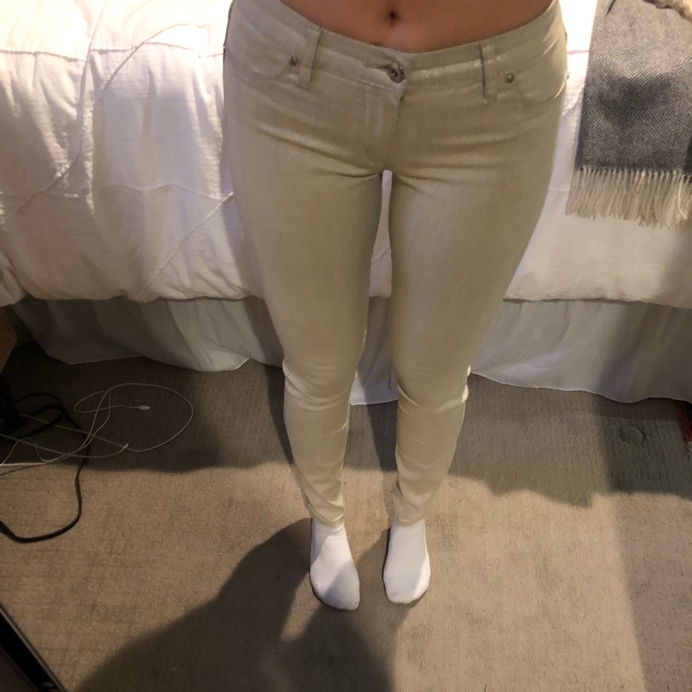 White jeans